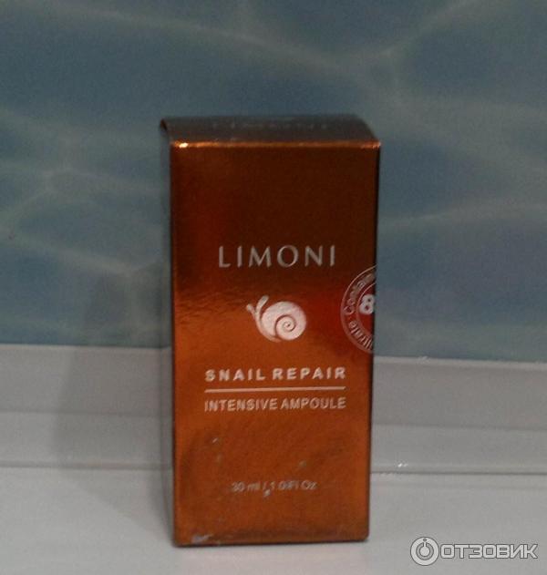 Восстанавливающая сыворотка Limoni Snail Repair Intensive Ampoule фото