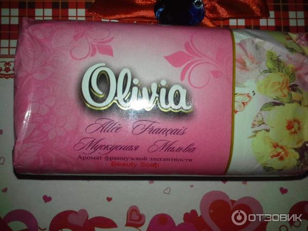 Туалетное мыло Olivia Мускусная Мальва фото