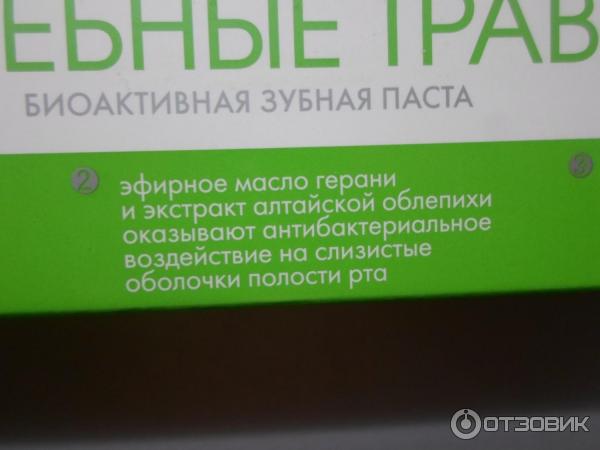 Лечебно-профилактическая профессиональная зубная паста SPLAT Лечебные травы фото