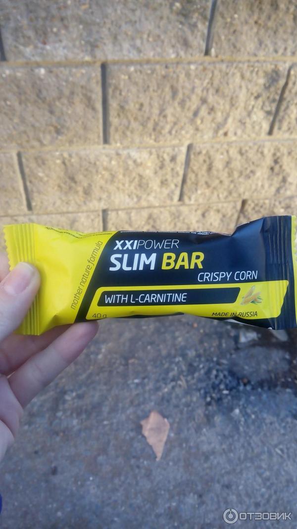 Протеиновый батончик XXIPower Slim Bar c L-carnitine фото