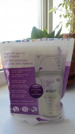 Стерильные пакеты для хранения грудного молока Philips Avent фото
