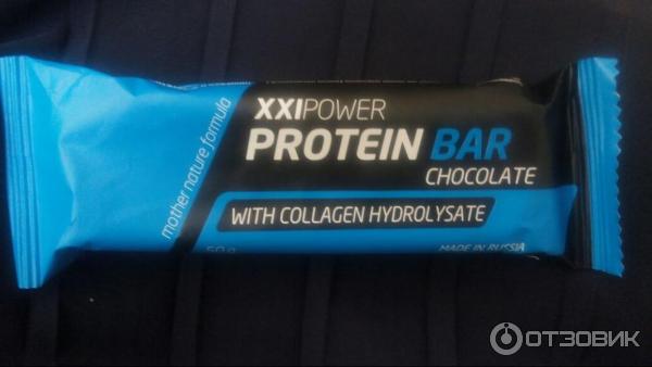 Протеиновый батончик XXIPower Protein Bar with collagen hydrolysate фото