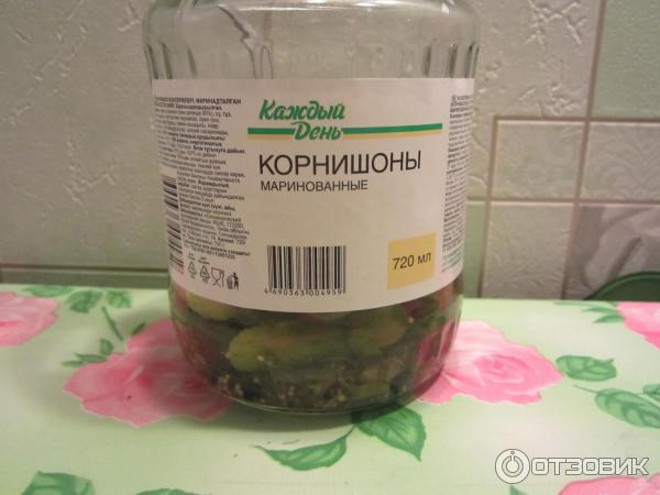 Корнишоны маринованные