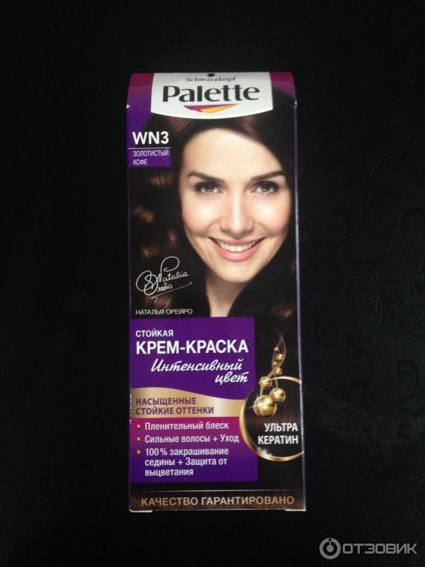 Крем-краска для волос PALETTE WN3 золотистый кофе купить в Томске