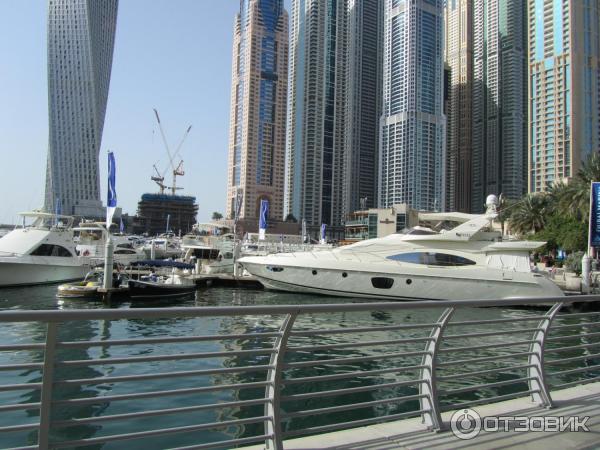 Пляж Dubai Marina beach (ОАЭ, Дубай) фото