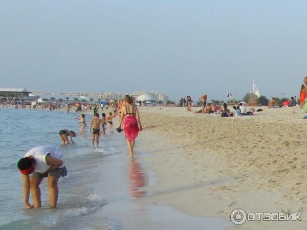 Пляж Dubai Marina beach (ОАЭ, Дубай) фото