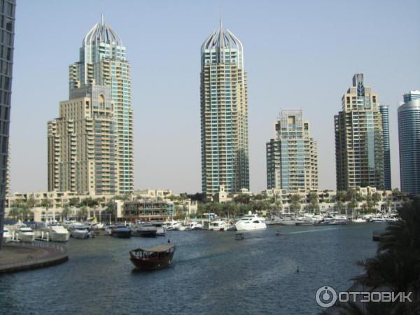 Пляж Dubai Marina beach (ОАЭ, Дубай) фото