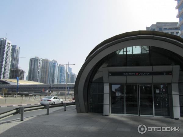 Пляж Dubai Marina beach (ОАЭ, Дубай) фото