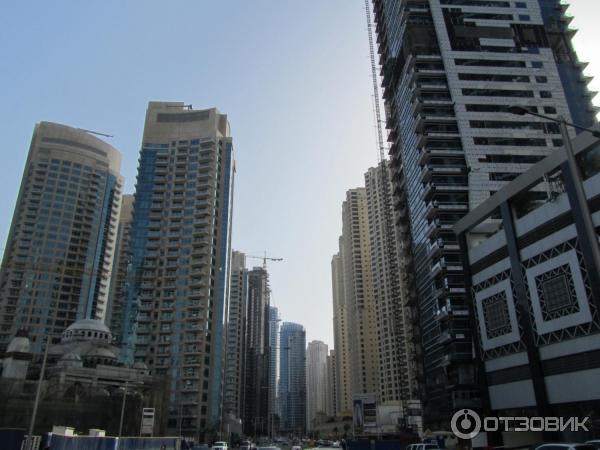 Пляж Dubai Marina beach (ОАЭ, Дубай) фото