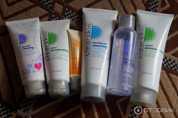 Косметическая серия Avon Clearskin фото