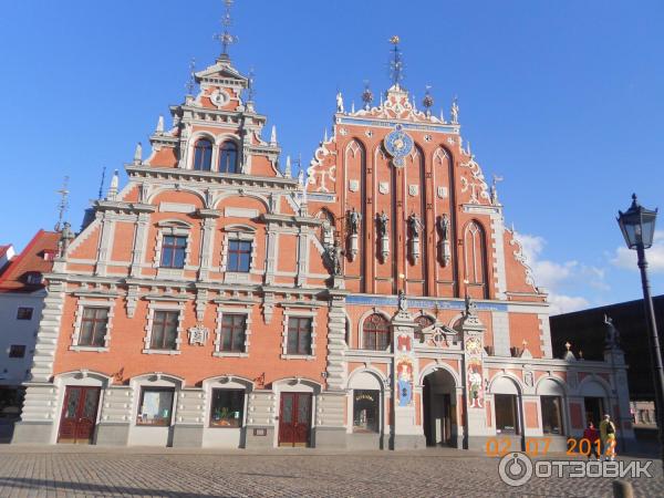 Старая часть города Рига (Латвия) фото