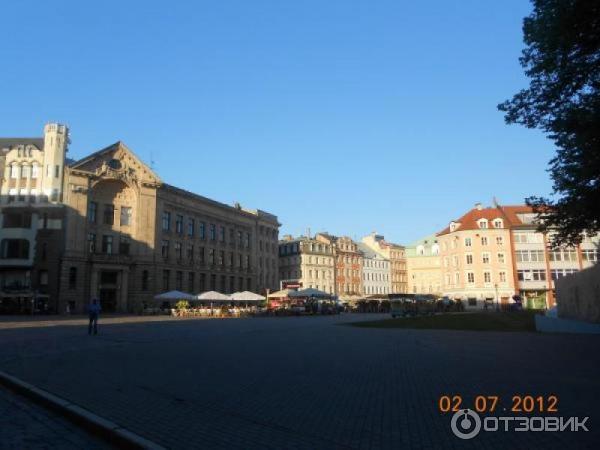 Старая часть города Рига (Латвия) фото