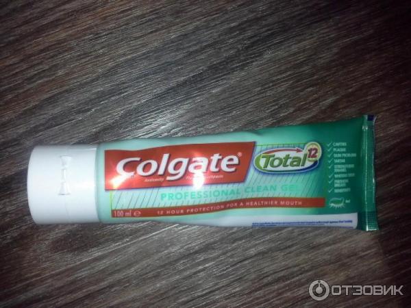 Зубная паста Colgate 12 профессиональная чистка фото