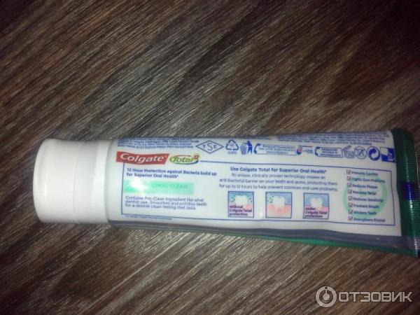 Зубная паста Colgate 12 профессиональная чистка фото