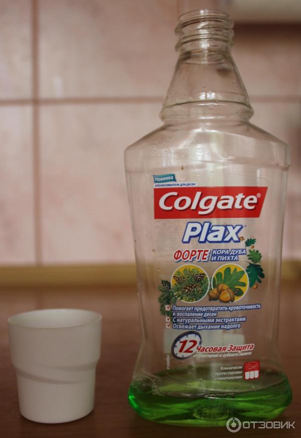 Ополаскиватель для десен Colgate Plax форте Кора дуба и пихта фото