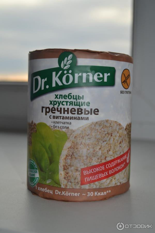 Хлебцы Dr. Korner Гречневые фото