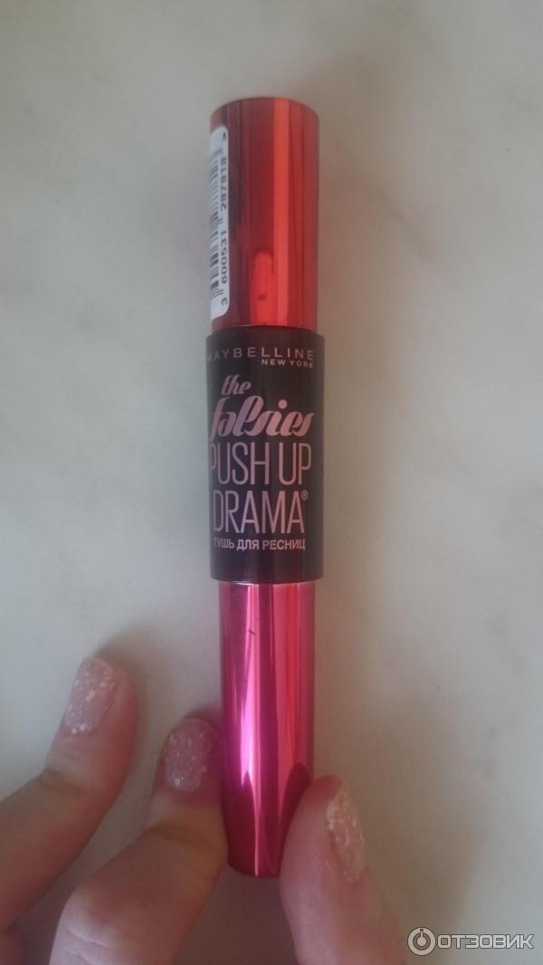 Тушь для ресниц Maybelline New York The Falsies Push Up Drama фото