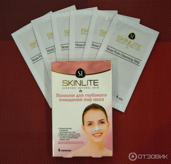 Очищающие полоски для носа Skinlite Everiday Natural Skin фото