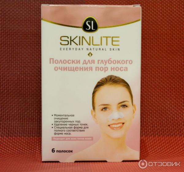 Очищающие полоски для носа Skinlite Everiday Natural Skin фото