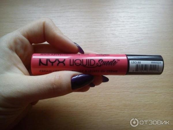 Жидкая губная помада LIQUID SUEDE NYX фото