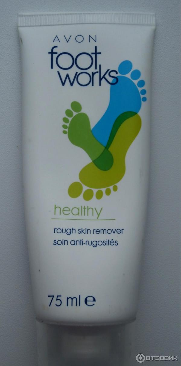 Средство для смягчения огрубевшей кожи ног Avon Footworks Healthy фото