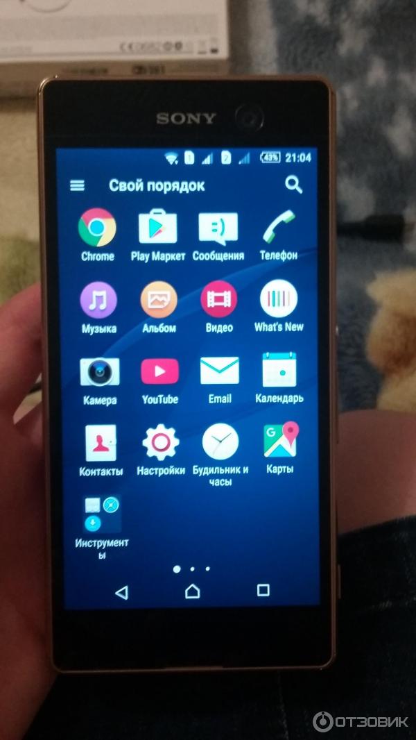 Смартфон SONY XPERIA M5 Dual фото