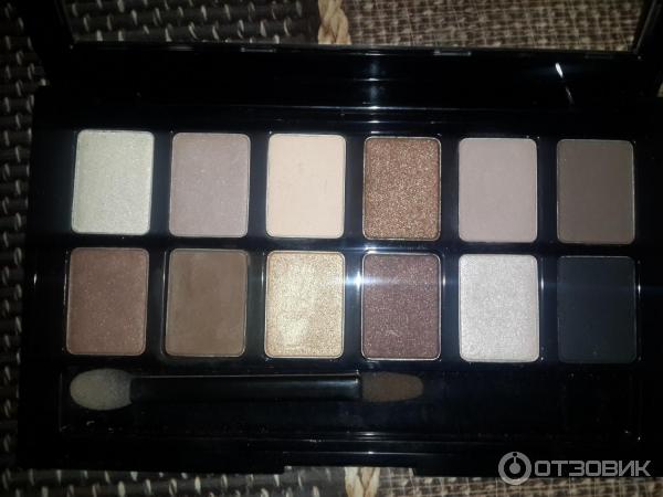 Палетка теней Maybelline The Nudes eyeshadow palette фото