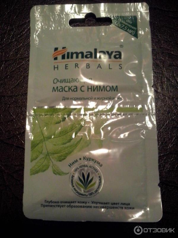 Маска для лица очищающая Himalaya Herbal Healthcare с нимом фото