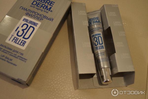 Librederm anti-aging line 3D гиалуроновый филлер - бальзам для губ фото