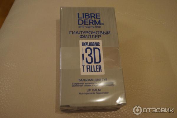 Librederm anti-aging line 3D гиалуроновый филлер - бальзам для губ фото