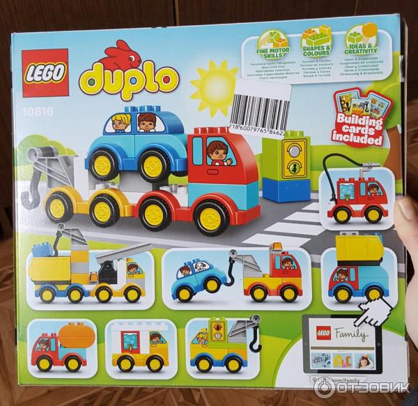 Lego duplo машинки 10816 фото