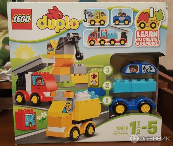 Lego duplo машинки 10816 фото