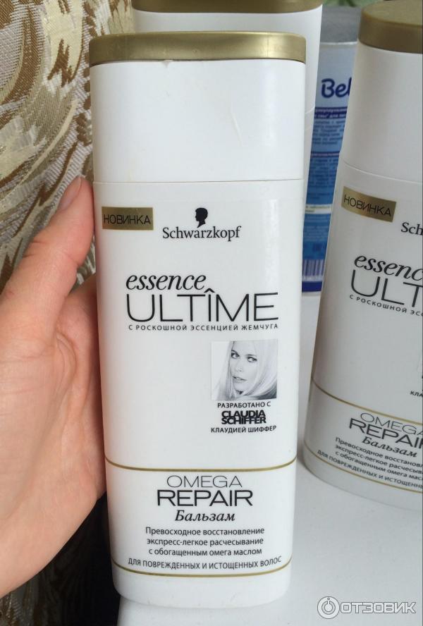 Бальзам для поврежденных и истощенных волос Schwarzkopf Omega Repair Essence Ultime фото