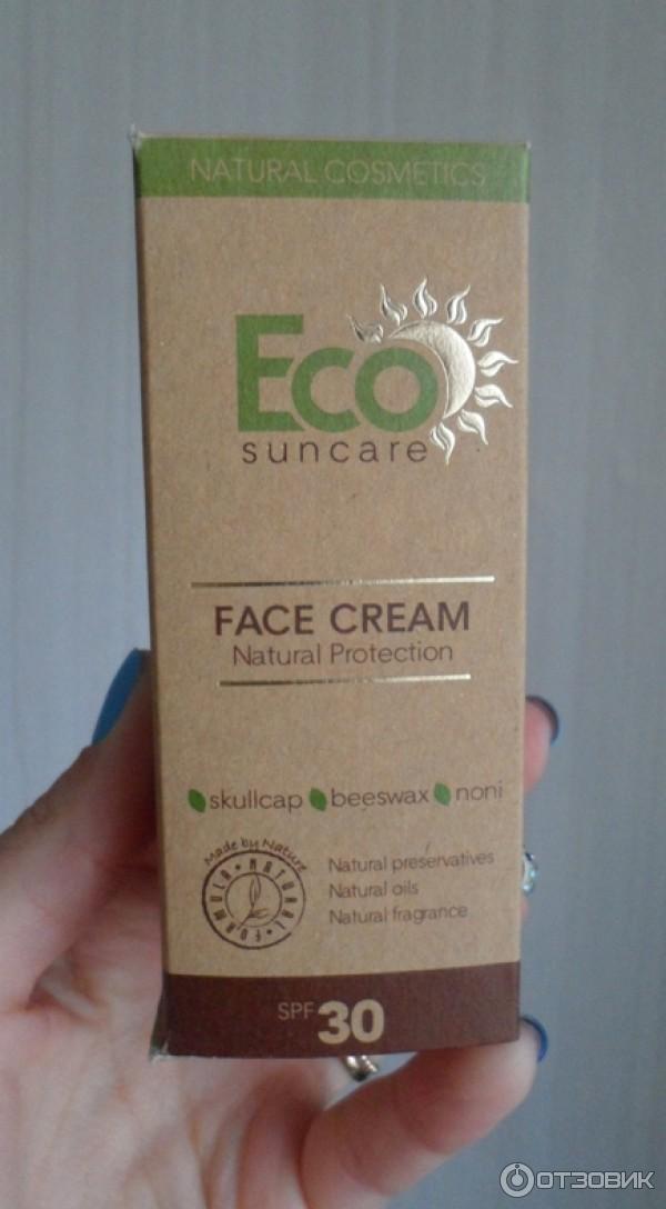 Солнцезащитный крем для лица SPF 30 Eco Suncare фото