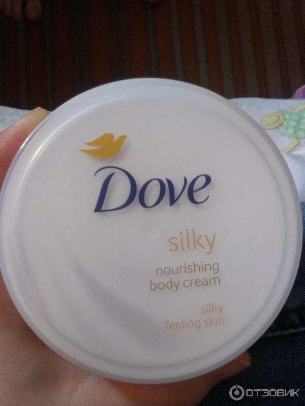 Крем для тела DOVE silky Нежный шелк фото