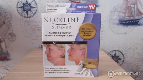 Тренажер для подбородка Neckline Slimmer Корректор силуэта шеи фото