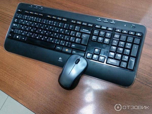 Беспроводной комплект клавиатура+мышь Logitech Wireless Combo MK520 фото