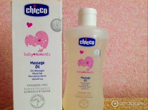 Масло для массажа Chicco фото