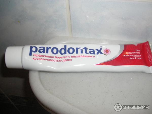 Зубная паста Parodontax без фтора фото