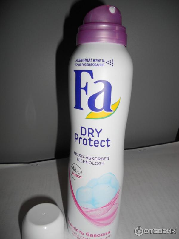 Антиперспирант-спрей Fa Dry Protect Нежность хлопка фото