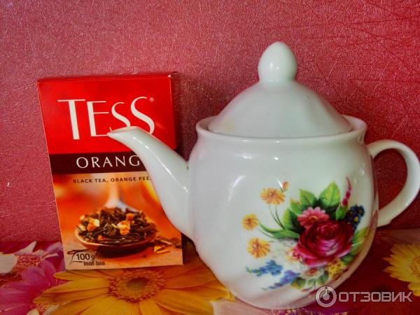 Черный чай TESS Orange