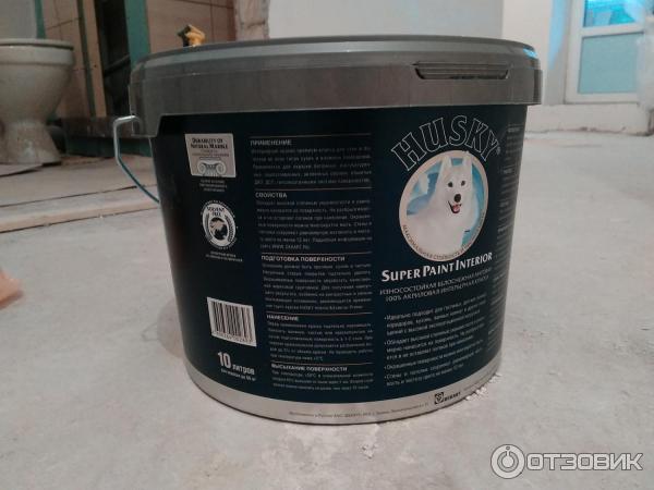 Краска для стен Husky фото