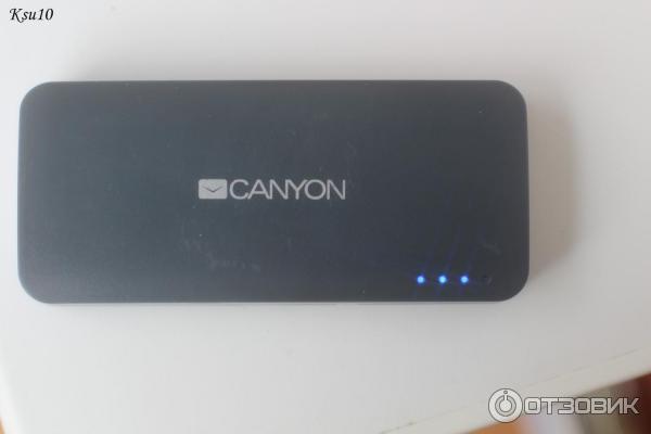 Canyon портативное зарядное устройство 10000 mAh фото