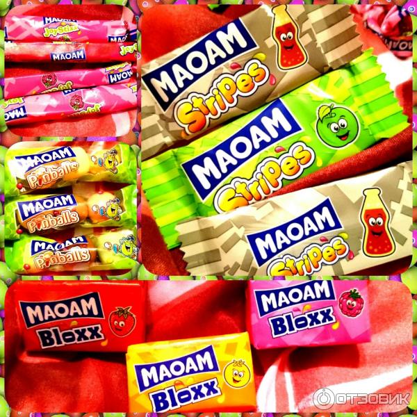 Набор жевательных конфет maoam maomix