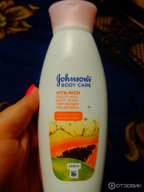 Гель для душа Johnson's Body Care смягчающий Vita-Rich фото