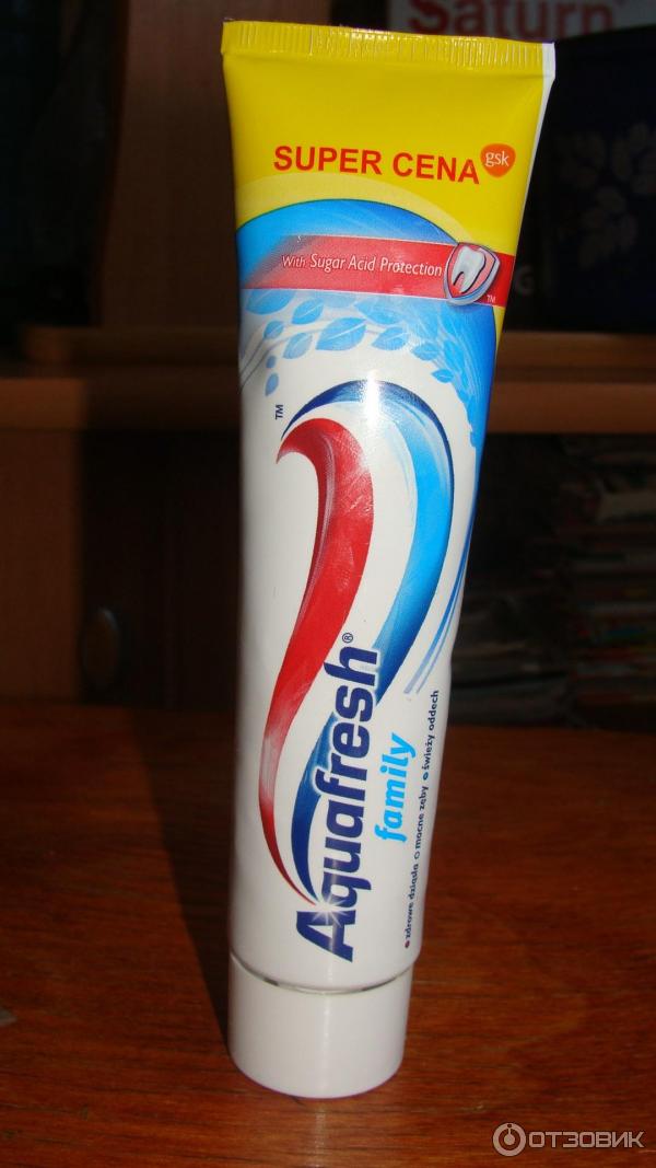 Зубная паста Aquafresh освежающе-мятная фото