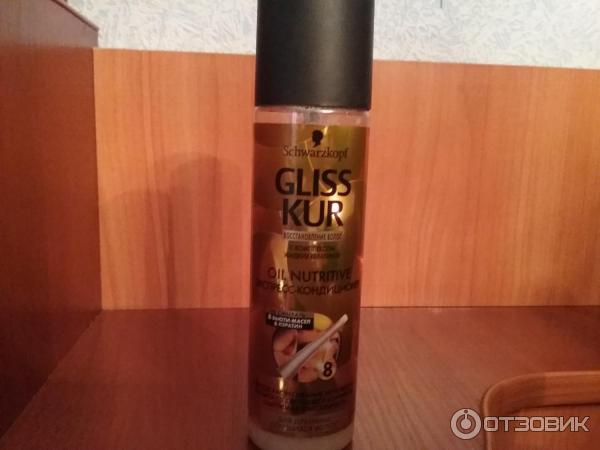 Экспресс-кондиционер Schwarzkopf Gliss Kur Oil Nutritive против сечения волос фото