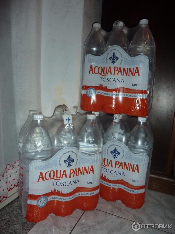 Минеральная вода Acqua Panna фото