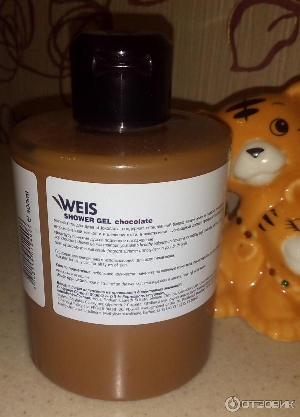 Гель для душа Weis shower gel Milk chocolate фото