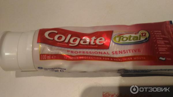 Зубная паста Colgate Total Профессиональная для чувствительных зубов фото